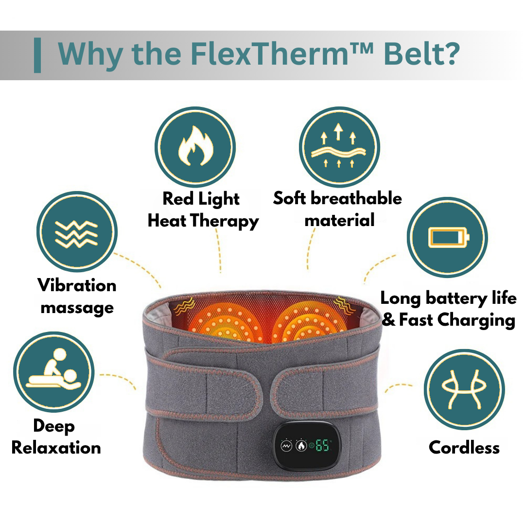 FlexTherm™ Belt for lower back pain